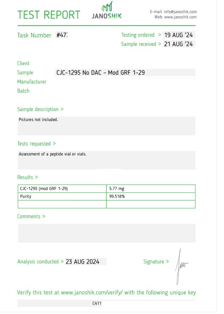 CJC-1295 without DAC 5mg