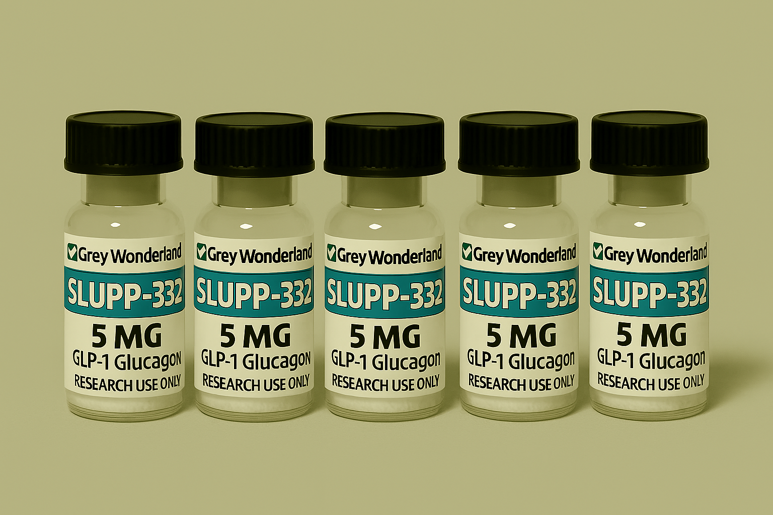 Half kit slupp-332 5mg 5 vials